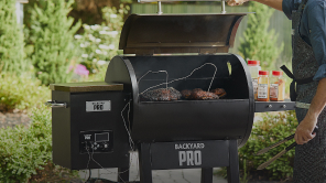 Backyard Pro PL2030 30 Wood-Fire Pellet Grill and Smoker