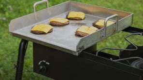 Backyard Pro BP16-SSKIT 30 Qt. Turkey Fryer Kit with Stainless Steel Stock  Pot and Accessories - 55,000 BTU
